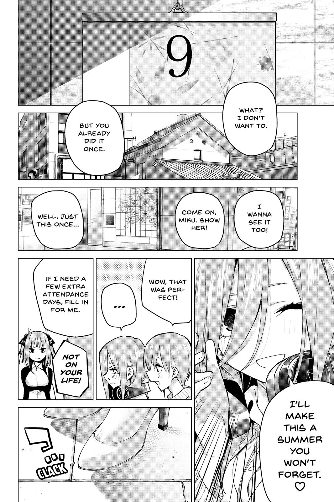 The Quintessential Quintuplets Chapter 95 - Page 16