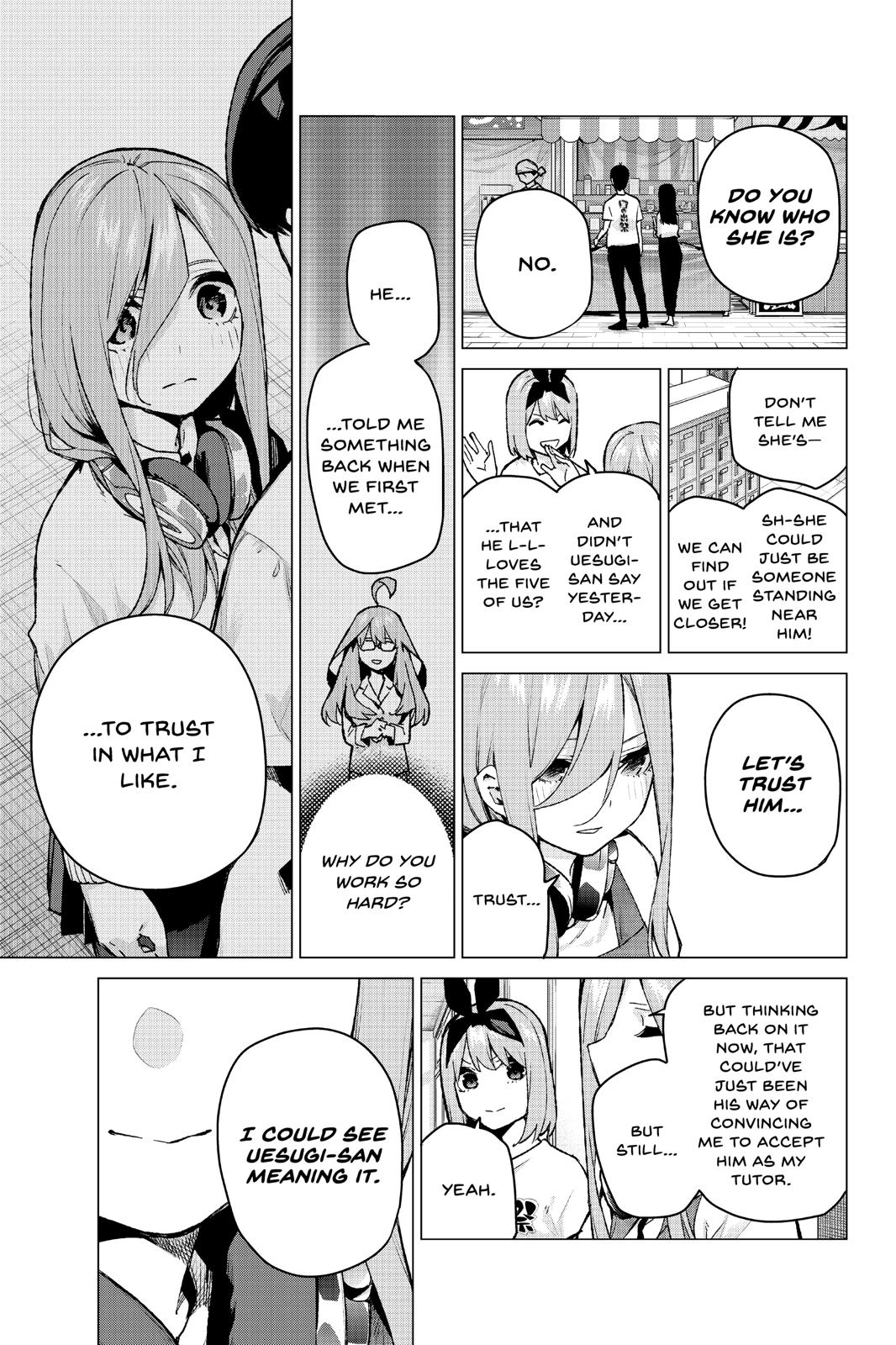 The Quintessential Quintuplets Chapter 106 - Page 3
