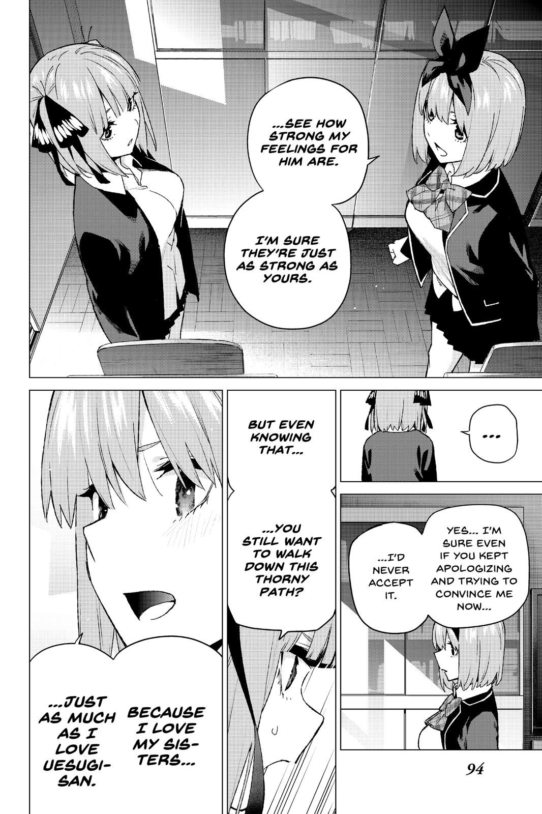 The Quintessential Quintuplets Chapter 118 - Page 8