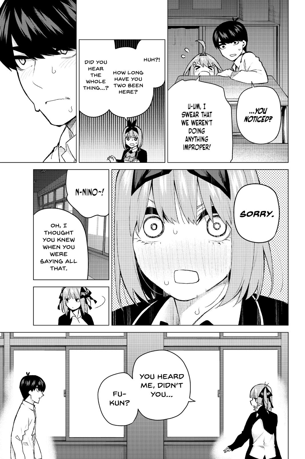 The Quintessential Quintuplets Chapter 118 - Page 13
