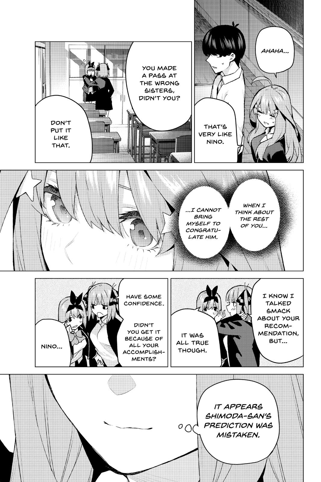 The Quintessential Quintuplets Chapter 118 - Page 15