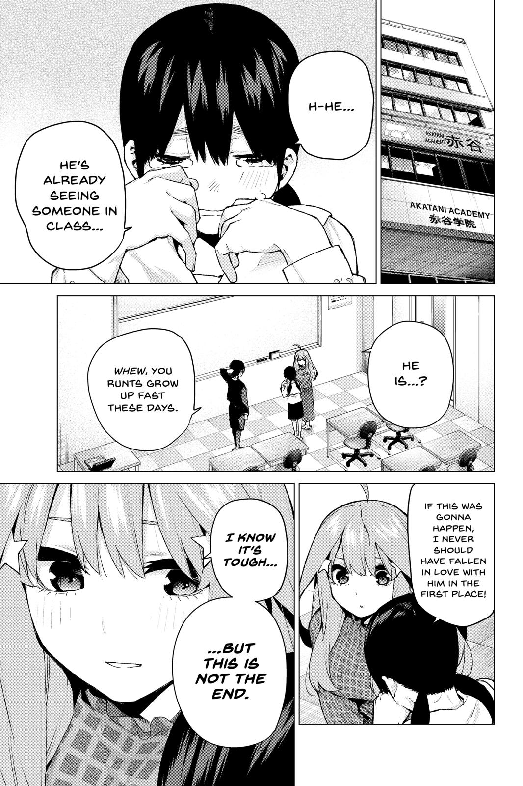 The Quintessential Quintuplets Chapter 118 - Page 17