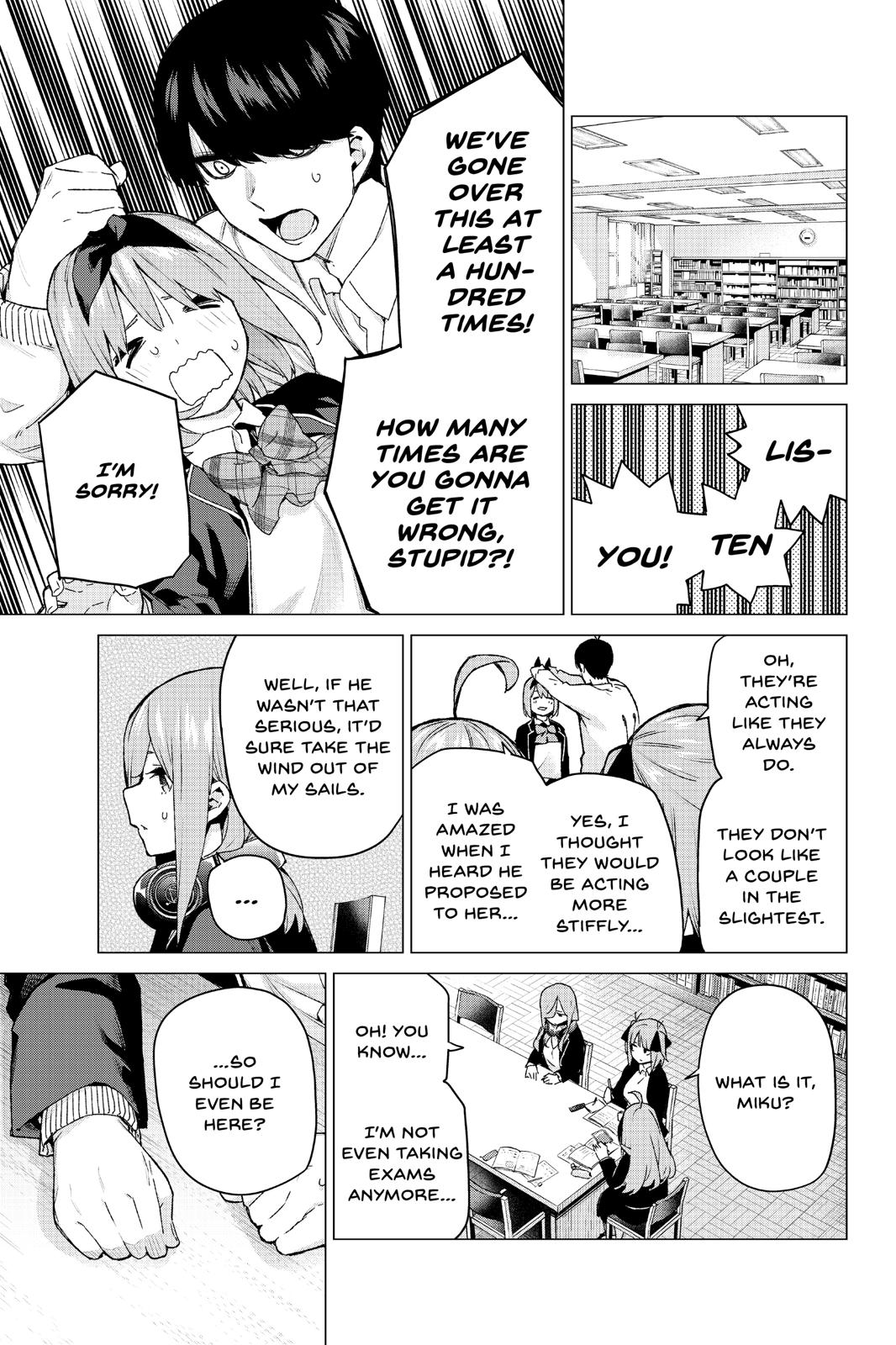 The Quintessential Quintuplets Chapter 120 - Page 4