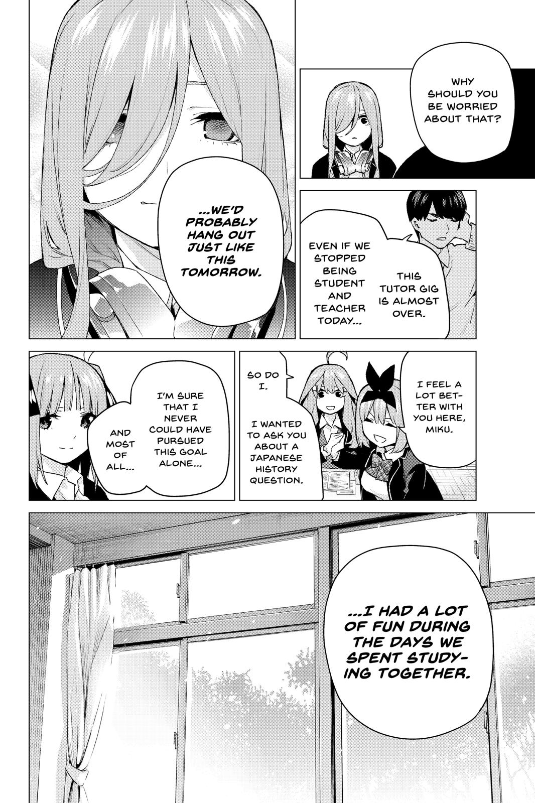 The Quintessential Quintuplets Chapter 120 - Page 5