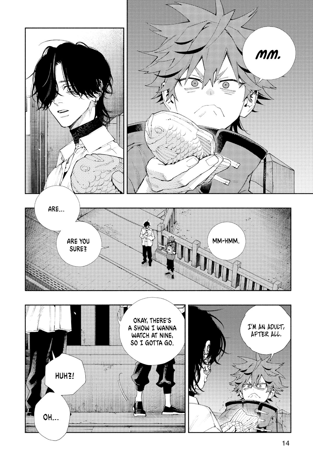 Gokurakugai Chapter 4 - Page 14