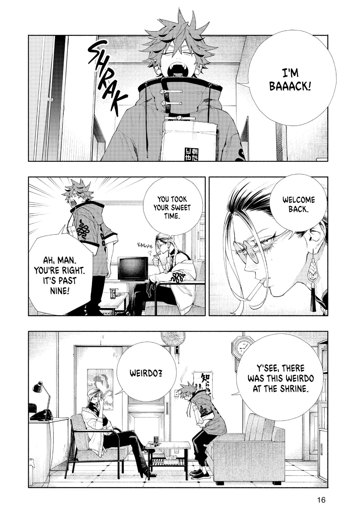 Gokurakugai Chapter 4 - Page 16