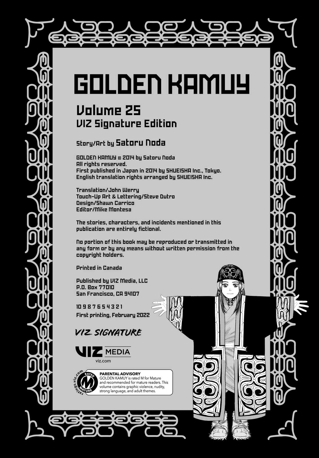 Golden Kamuy Chapter 250 - Page 23