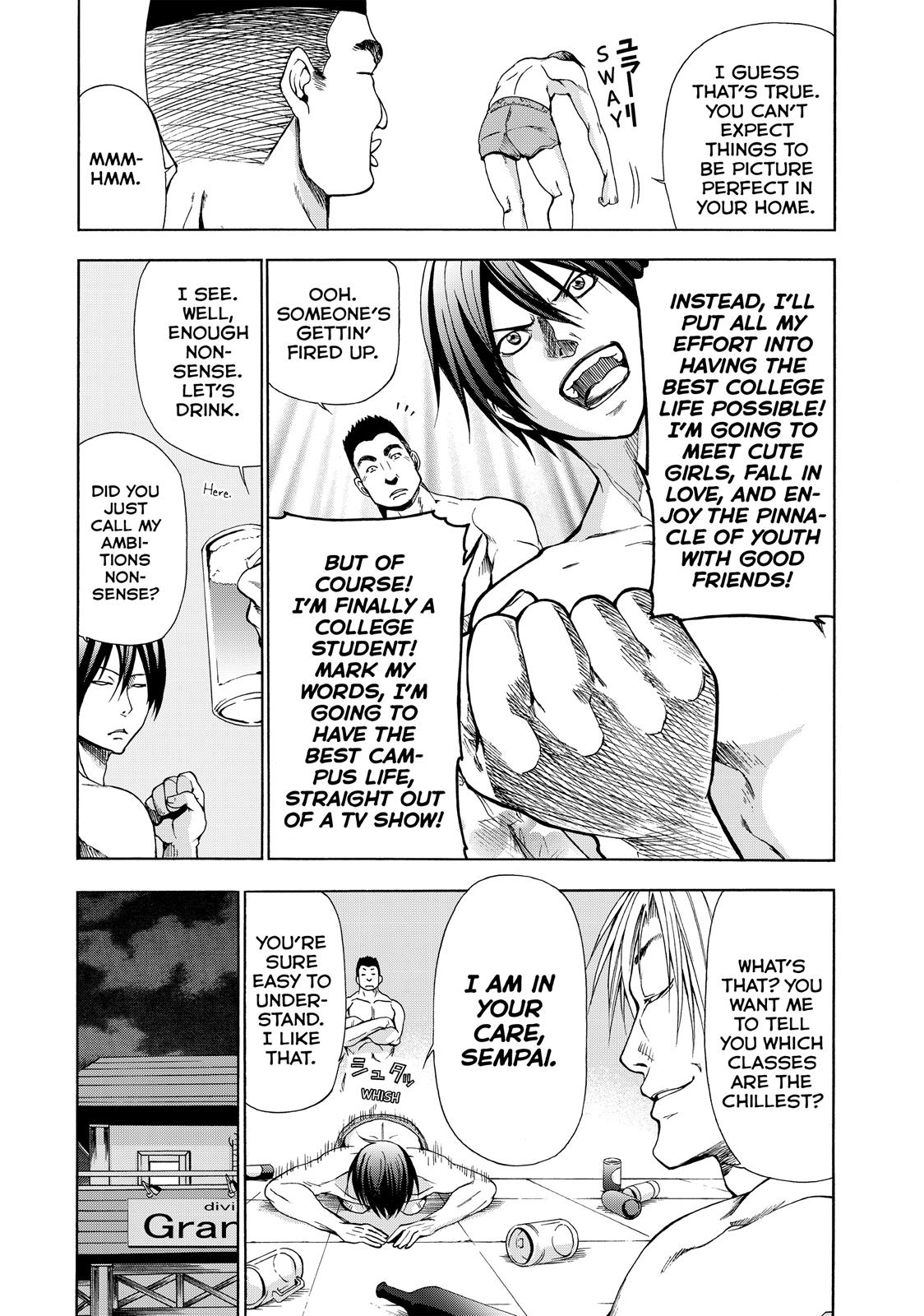 Grand Blue Dreaming Chapter 1 - Page 44