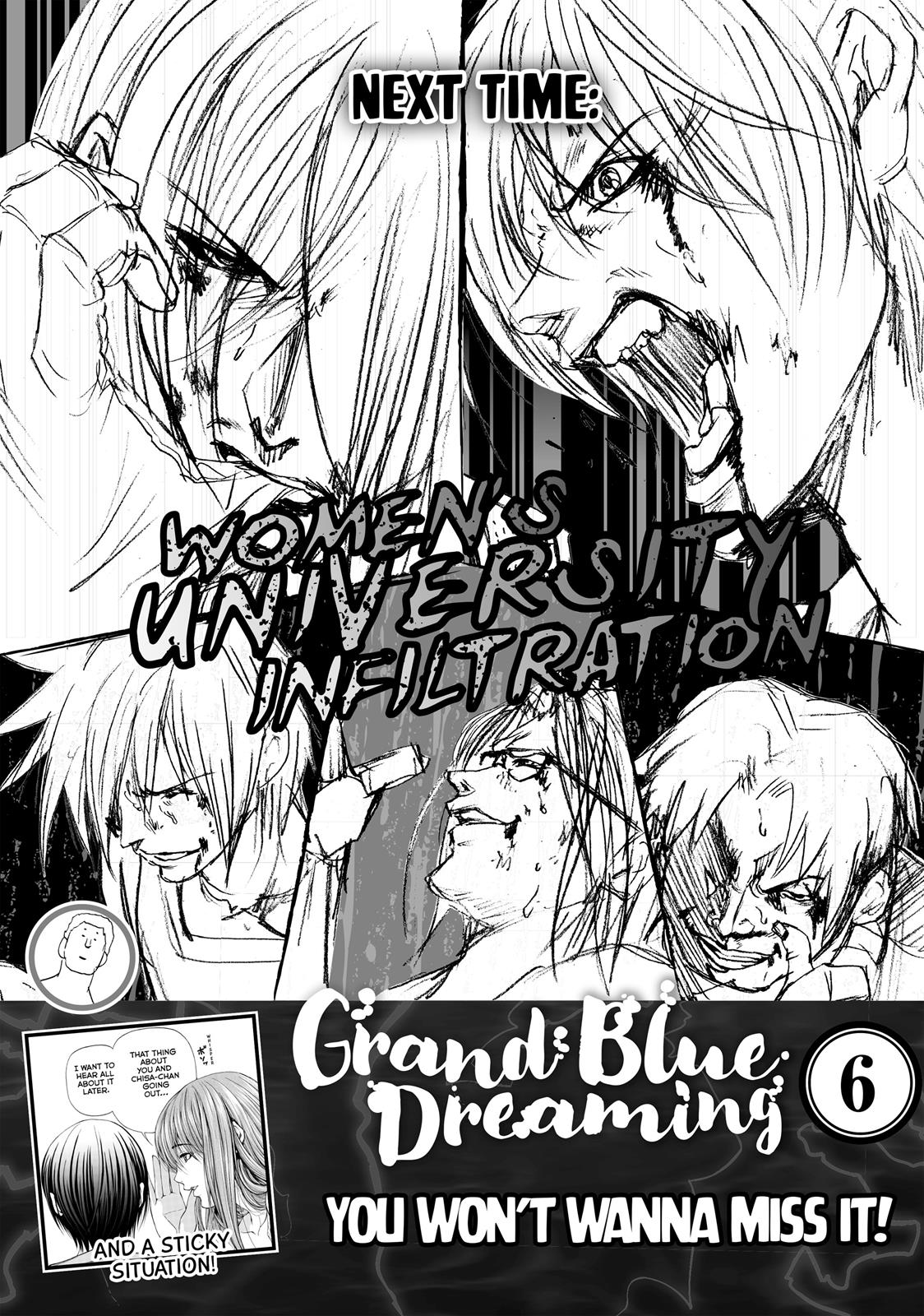 Grand Blue Dreaming Chapter 21.5 - Page 34