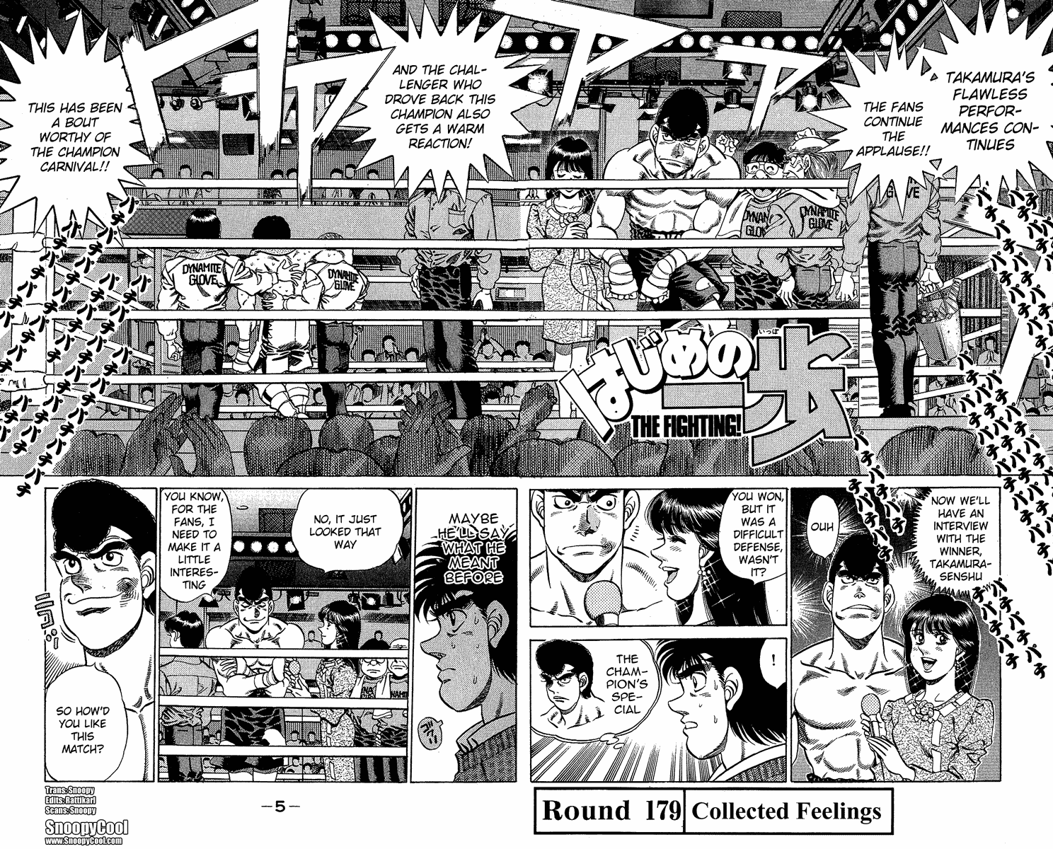 Hajime no Ippo Chapter 179 - Page 4