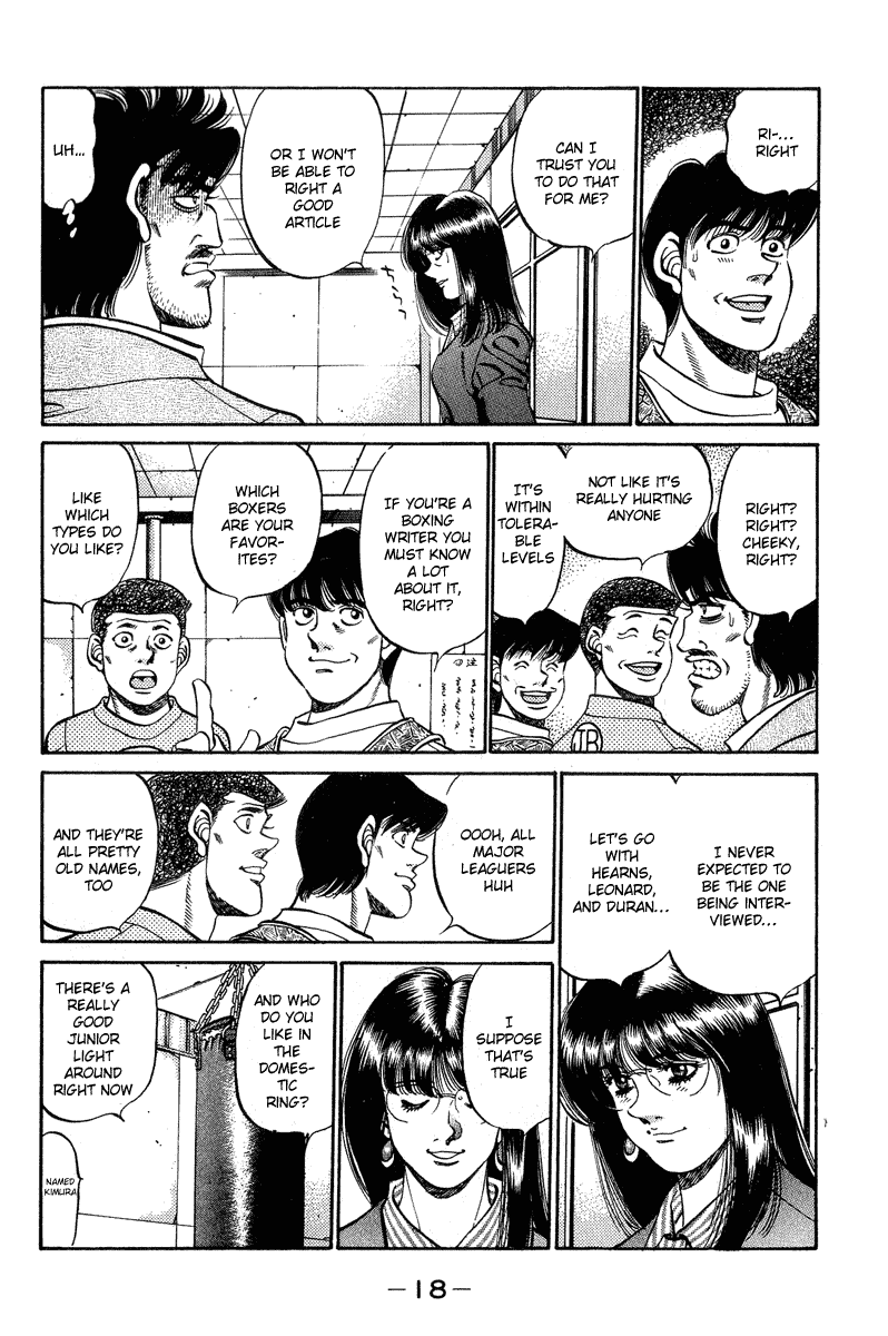 Hajime no Ippo Chapter 233 - Page 19