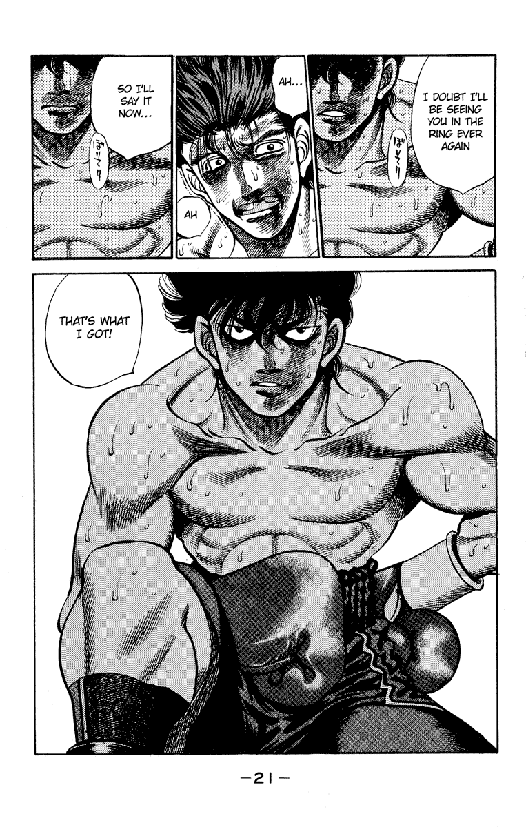 Hajime no Ippo Chapter 242 - Page 22