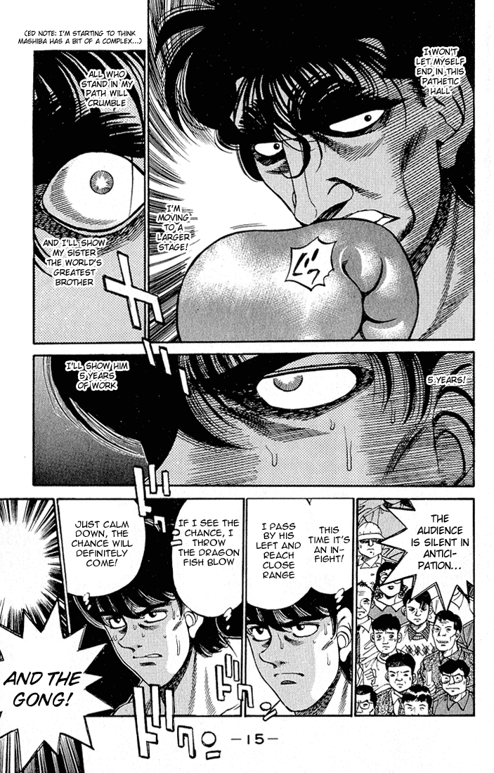 Hajime no Ippo Chapter 278 - Page 15