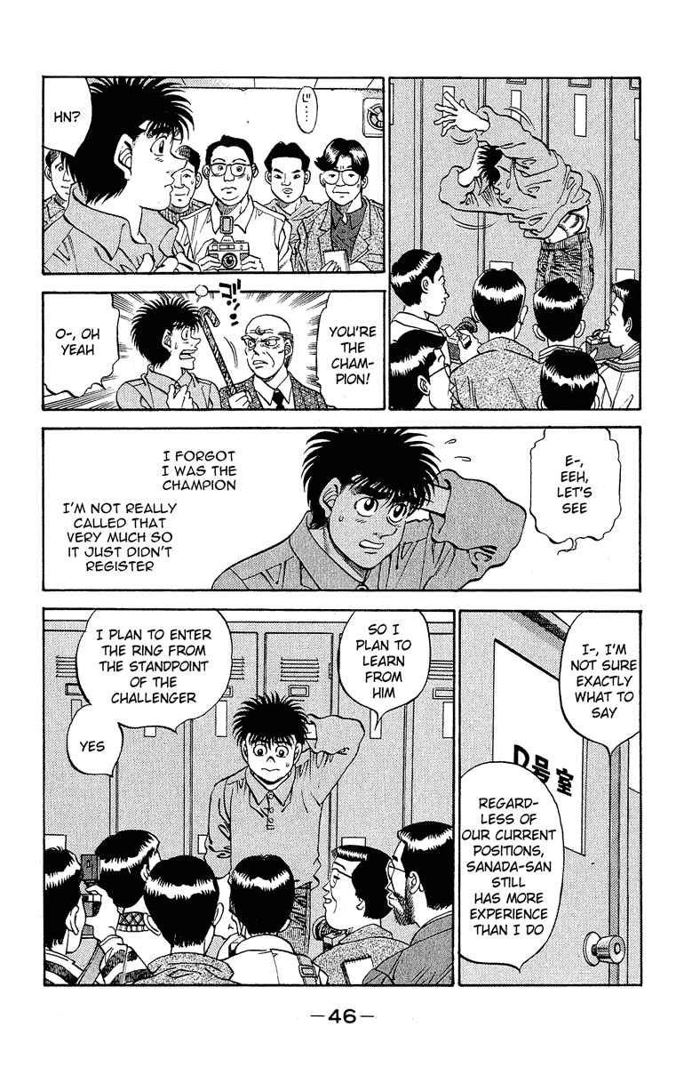 Hajime no Ippo Chapter 299 - Page 4