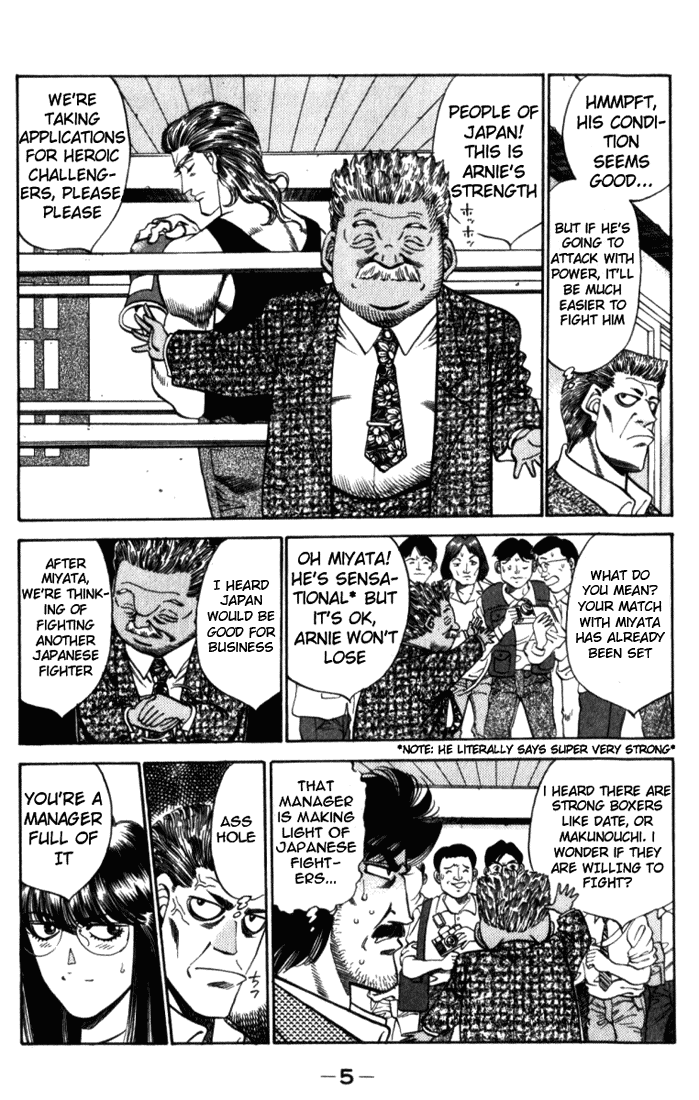 Hajime no Ippo Chapter 316 - Page 5