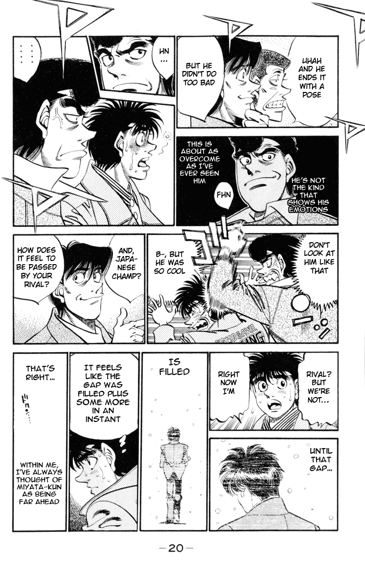 Hajime no Ippo Chapter 325 - Page 19