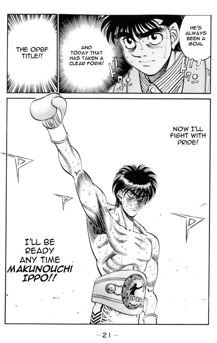 Hajime no Ippo Chapter 325 - Page 20