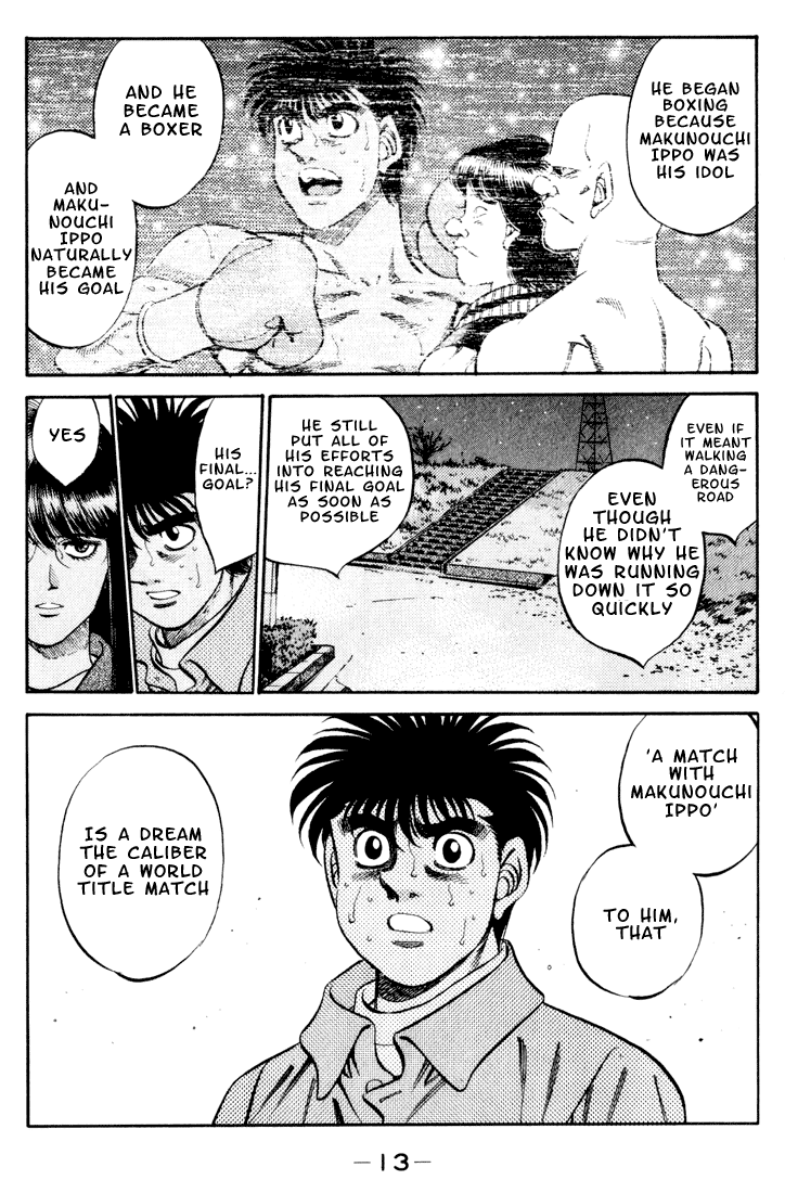 Hajime no Ippo Chapter 344 - Page 12