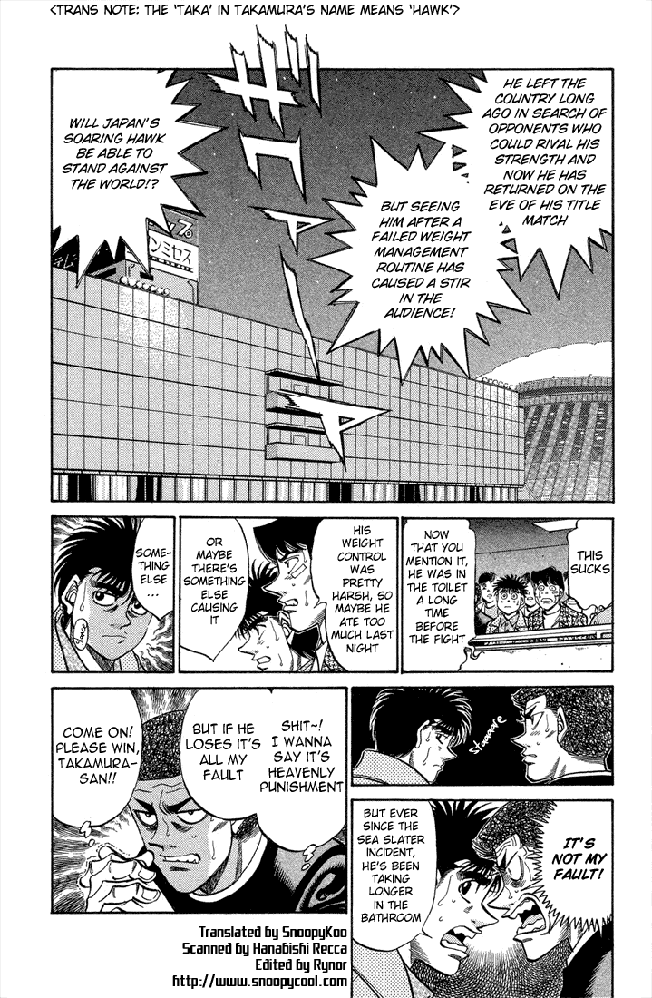 Hajime no Ippo Chapter 365 - Page 3