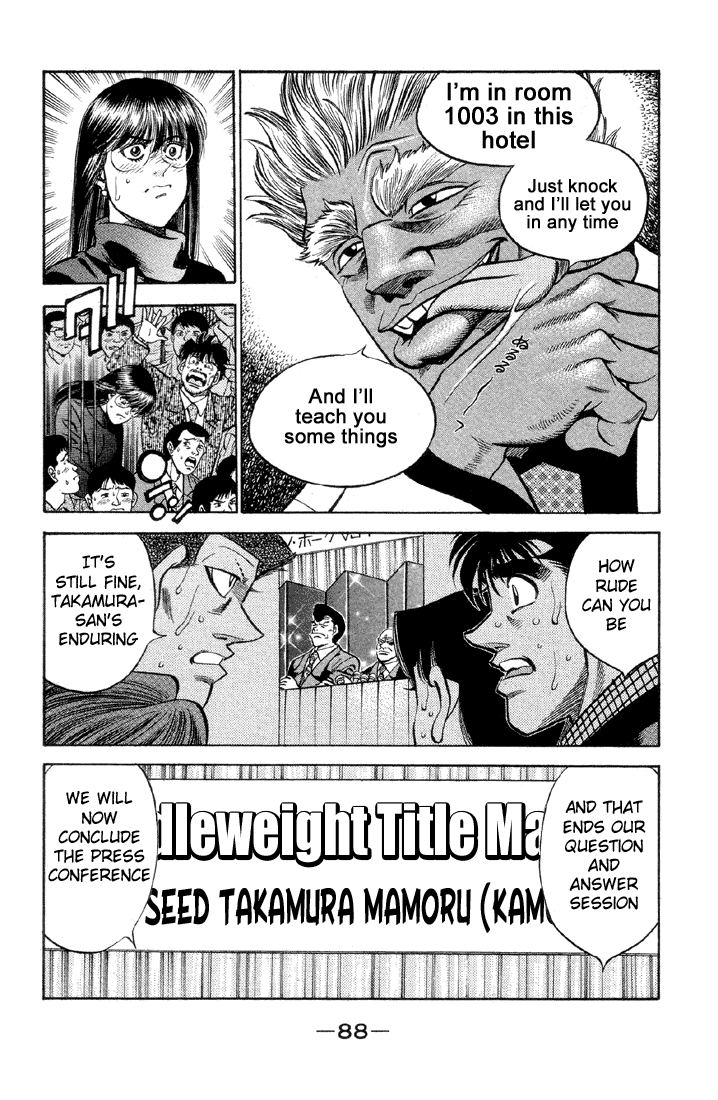 Hajime no Ippo Chapter 375 - Page 6