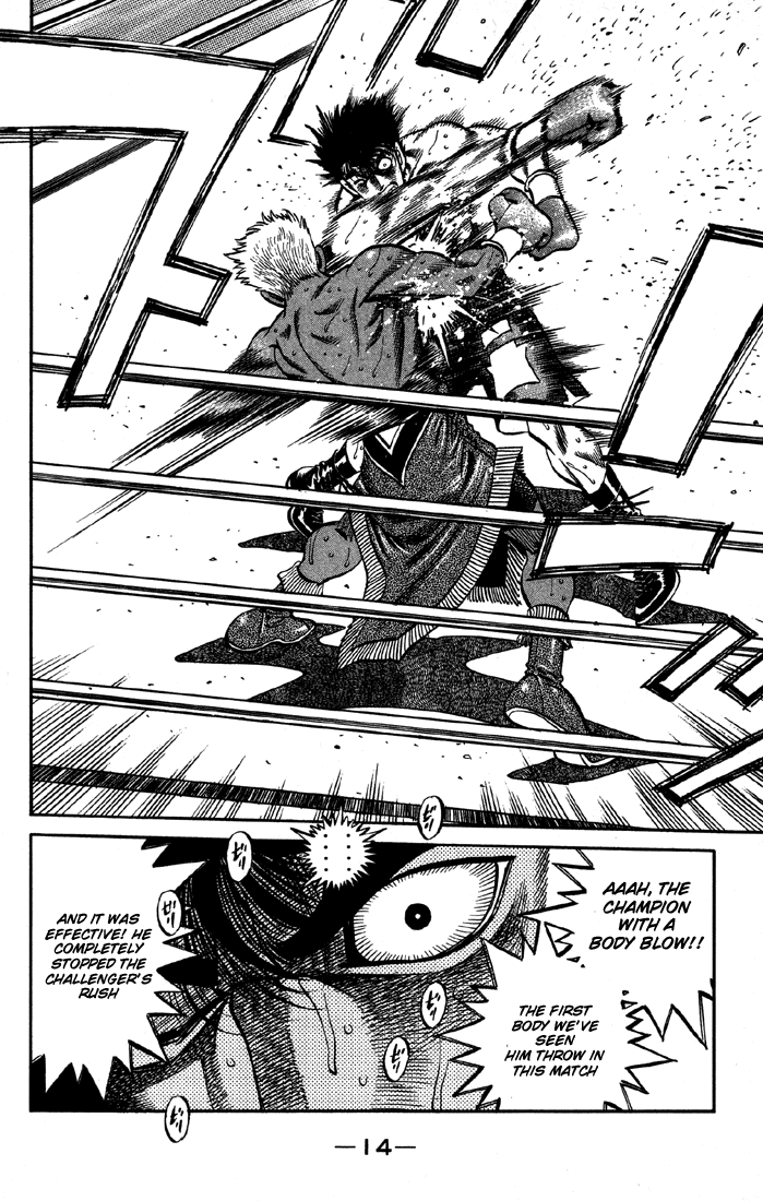 Hajime no Ippo Chapter 389 - Page 15