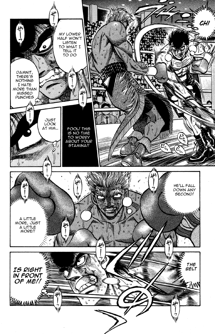 Hajime no Ippo Chapter 395 - Page 8