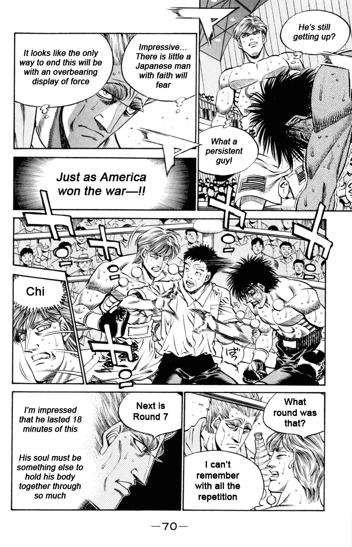 Hajime no Ippo Chapter 410 - Page 10