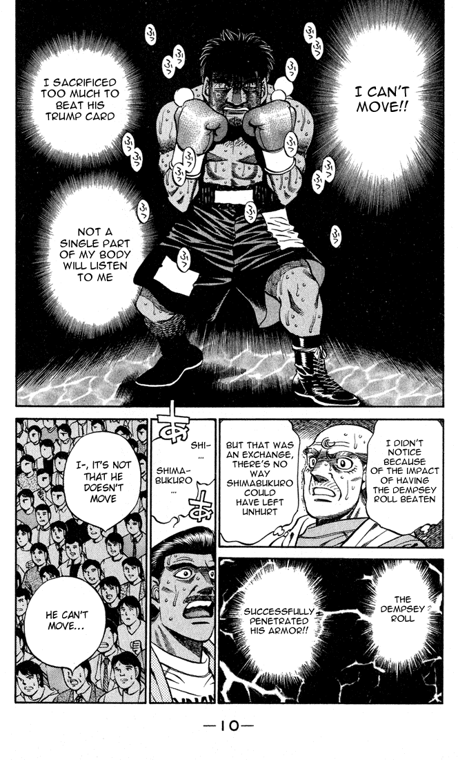 Hajime no Ippo Chapter 434 - Page 10