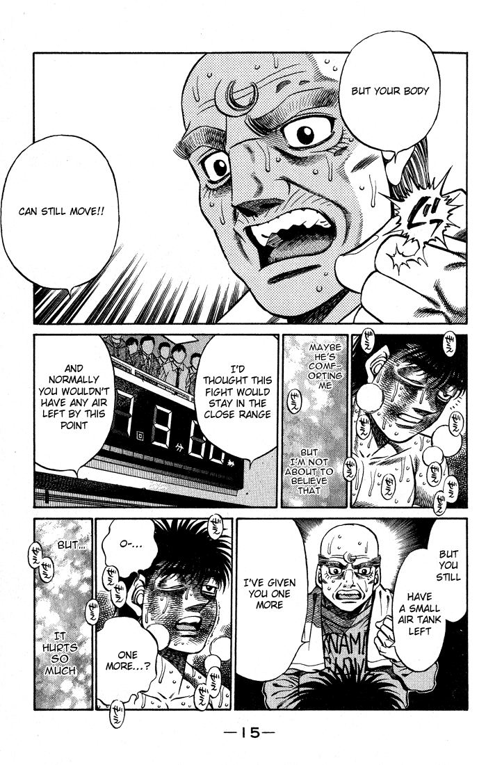 Hajime no Ippo Chapter 434 - Page 15