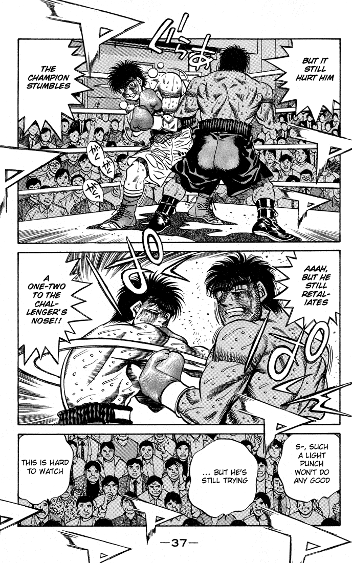 Hajime no Ippo Chapter 435 - Page 12