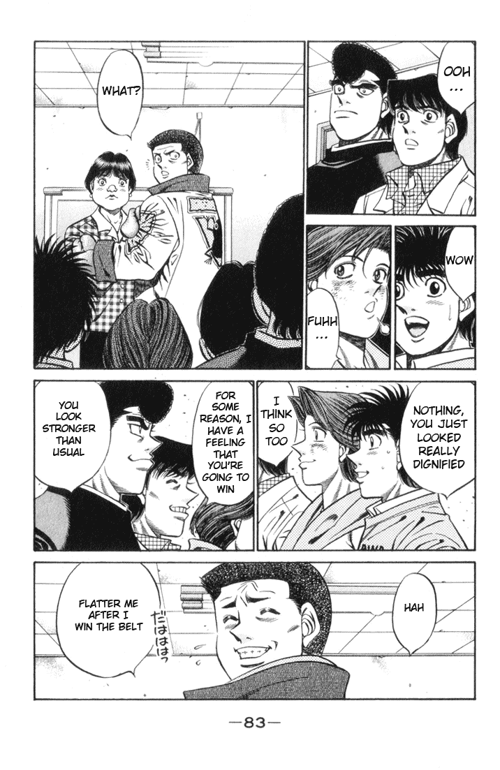 Hajime no Ippo Chapter 447 - Page 5
