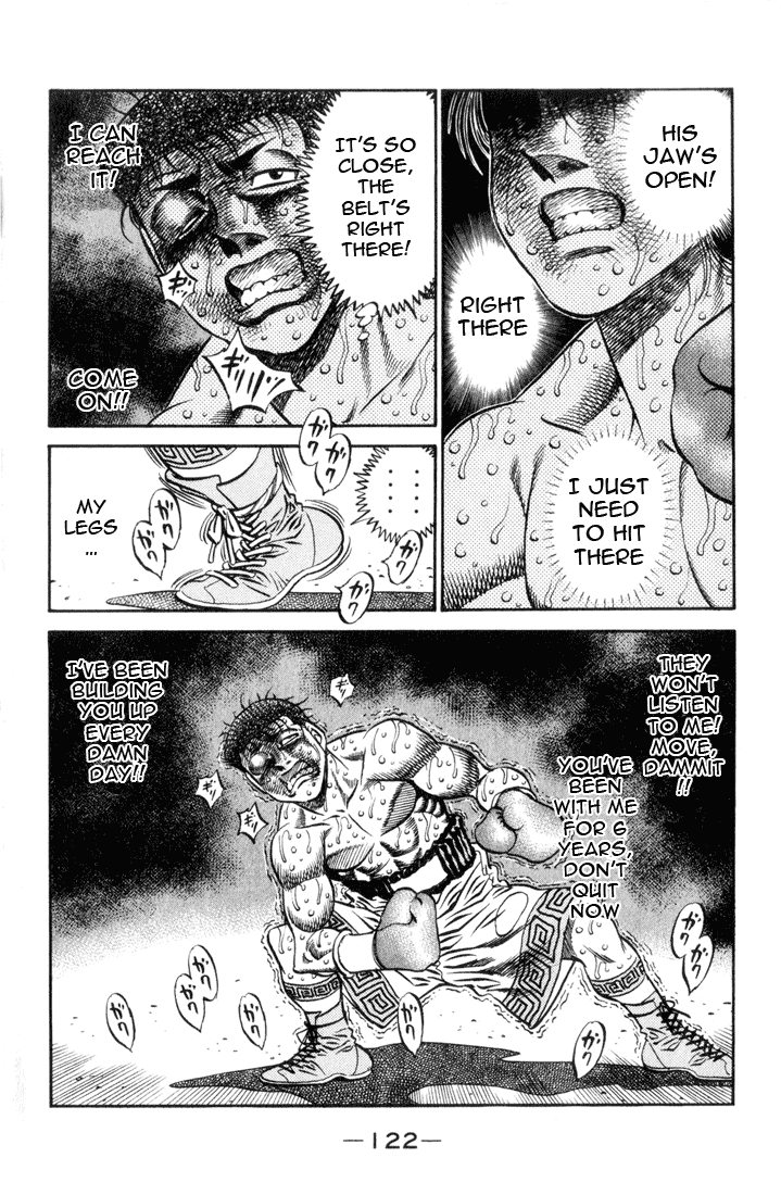 Hajime no Ippo Chapter 459 - Page 4