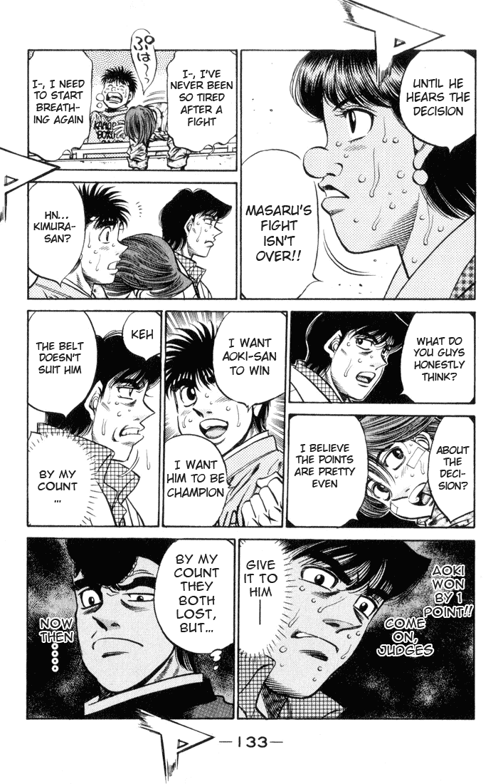 Hajime no Ippo Chapter 459 - Page 15