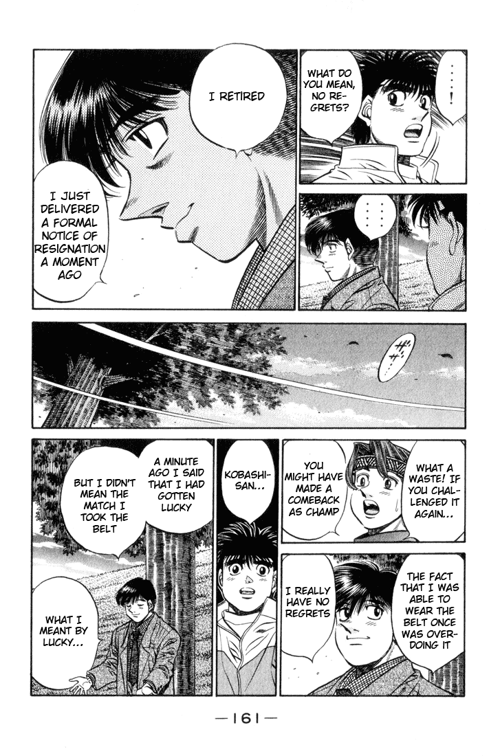 Hajime no Ippo Chapter 461 - Page 7