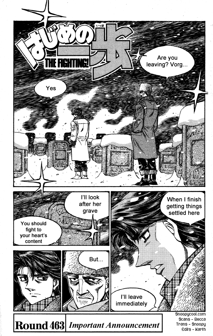 Hajime no Ippo Chapter 463 - Page 4