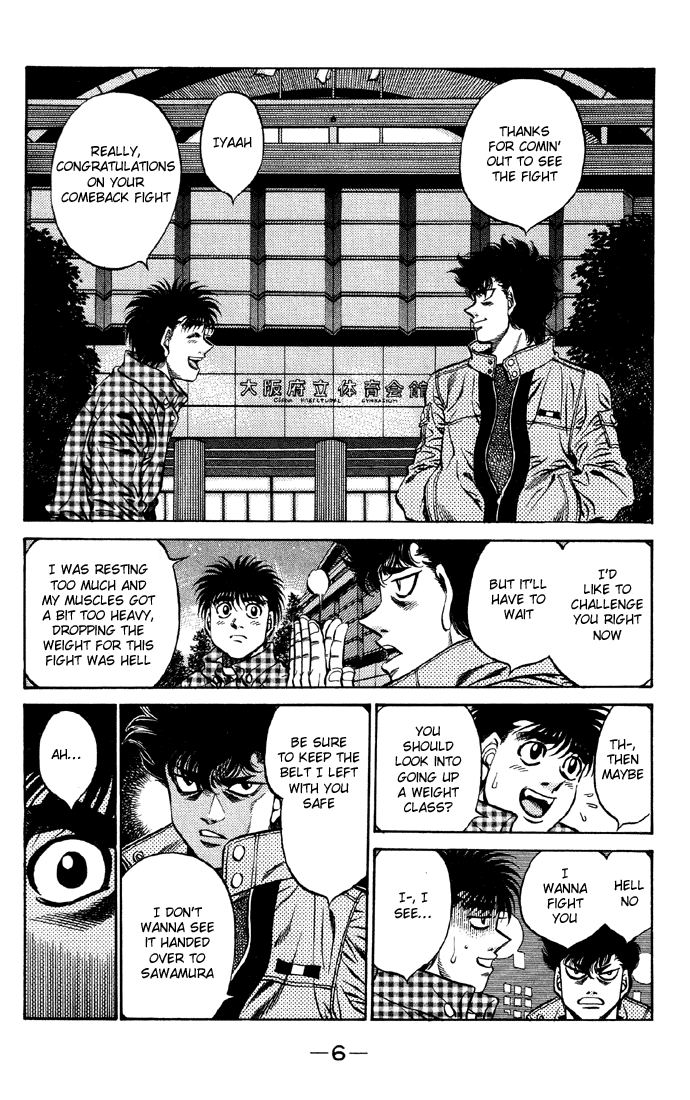 Hajime no Ippo Chapter 463 - Page 7
