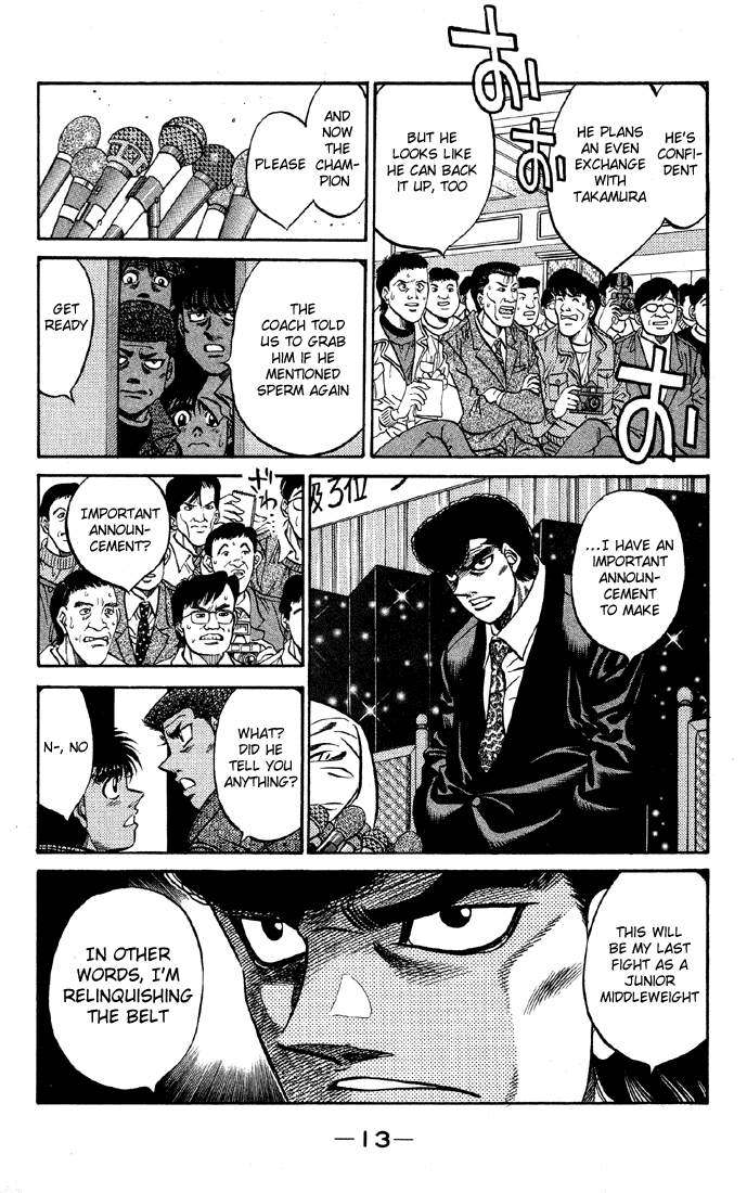 Hajime no Ippo Chapter 463 - Page 14