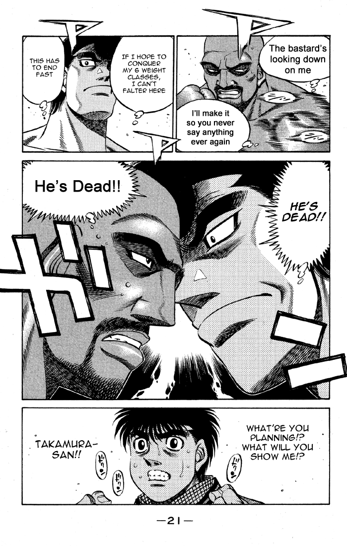 Hajime no Ippo Chapter 463 - Page 22