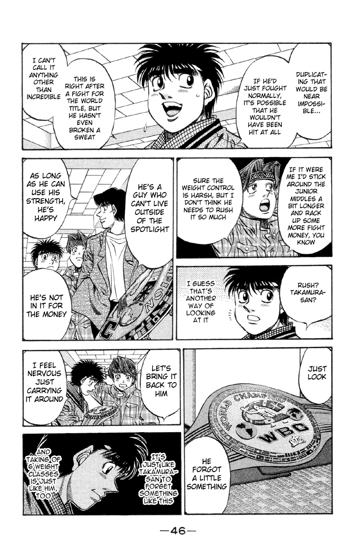 Hajime no Ippo Chapter 465 - Page 8