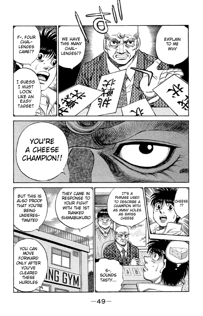 Hajime no Ippo Chapter 465 - Page 11