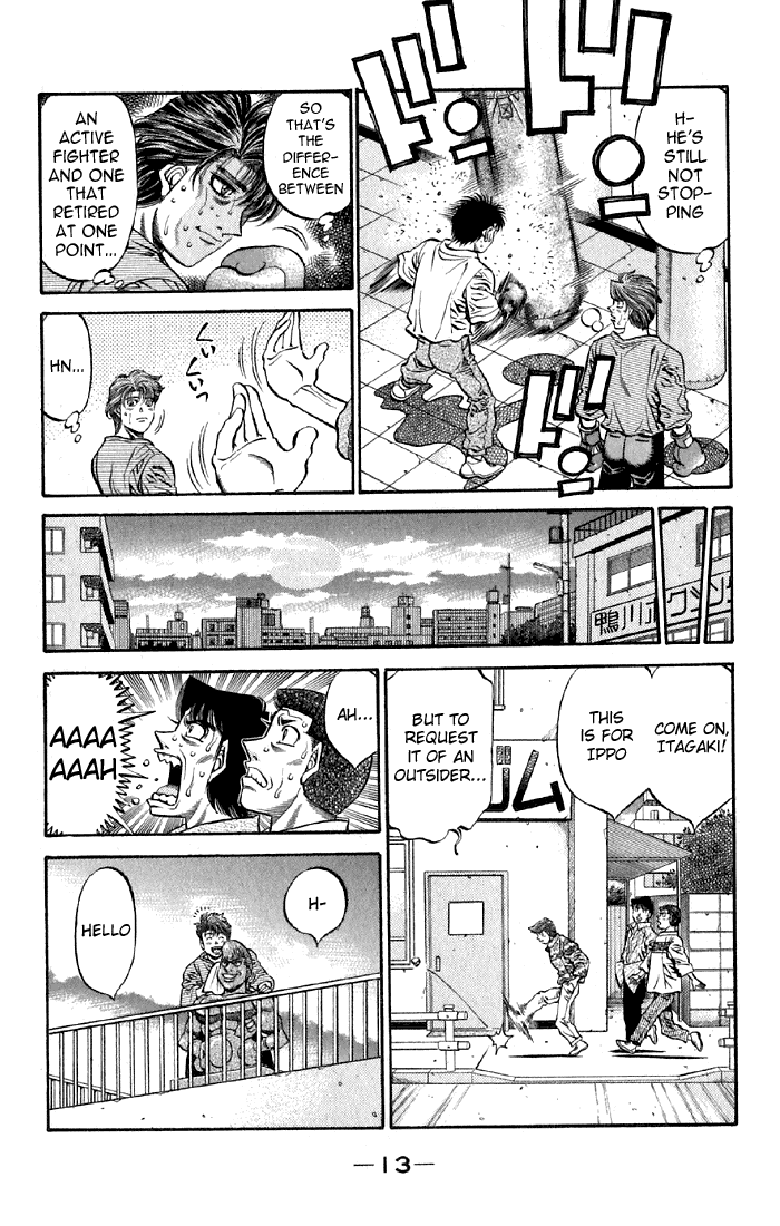Hajime no Ippo Chapter 473 - Page 12