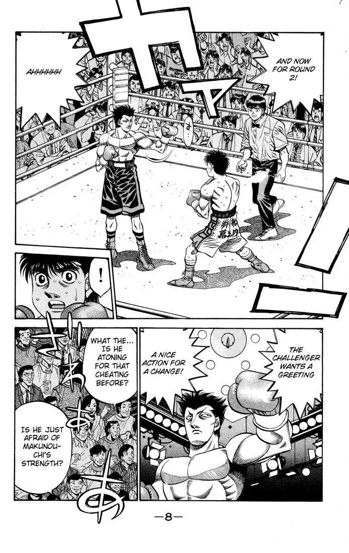 Hajime no Ippo Chapter 483 - Page 8