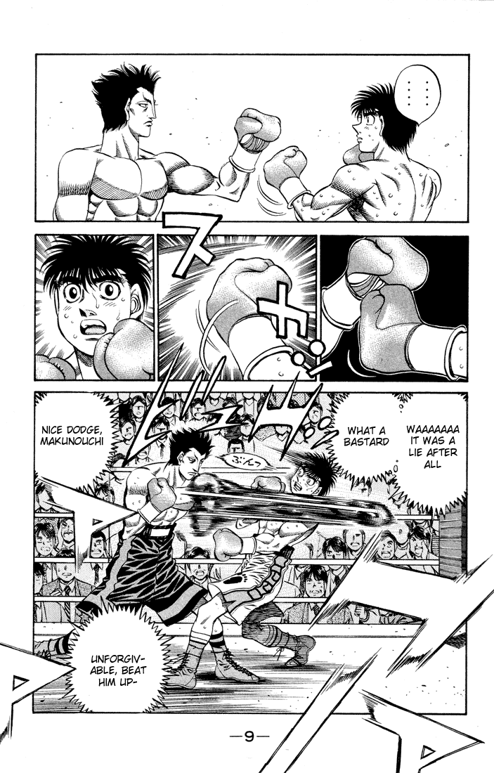 Hajime no Ippo Chapter 483 - Page 9