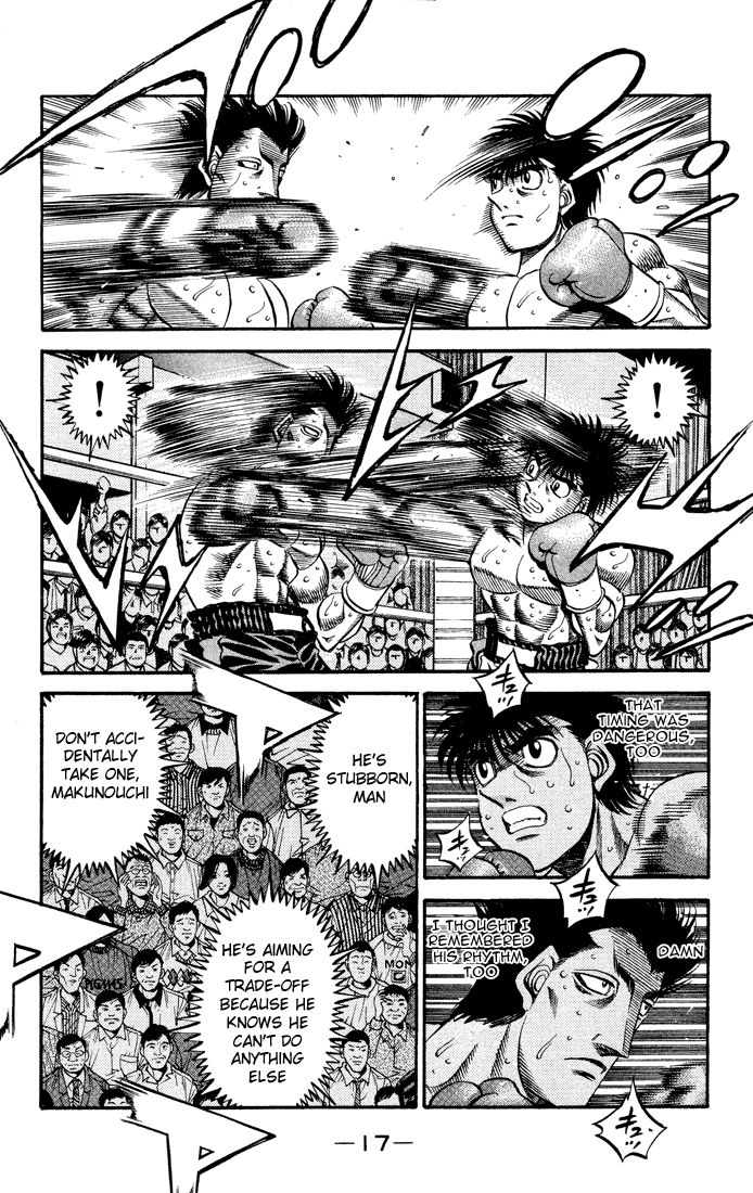 Hajime no Ippo Chapter 483 - Page 17