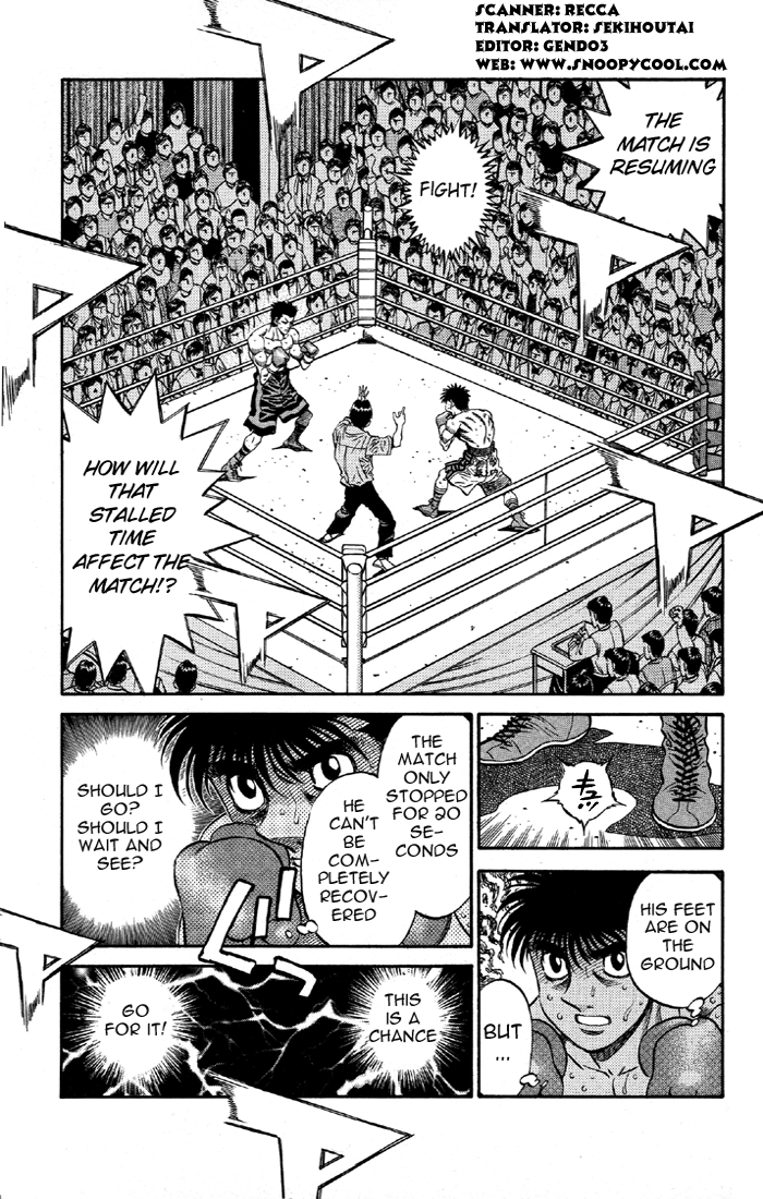Hajime no Ippo Chapter 485 - Page 3
