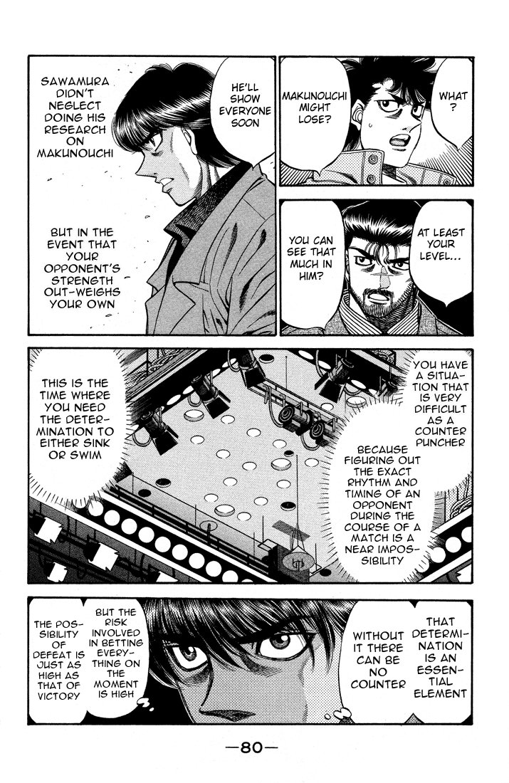 Hajime no Ippo Chapter 487 - Page 6