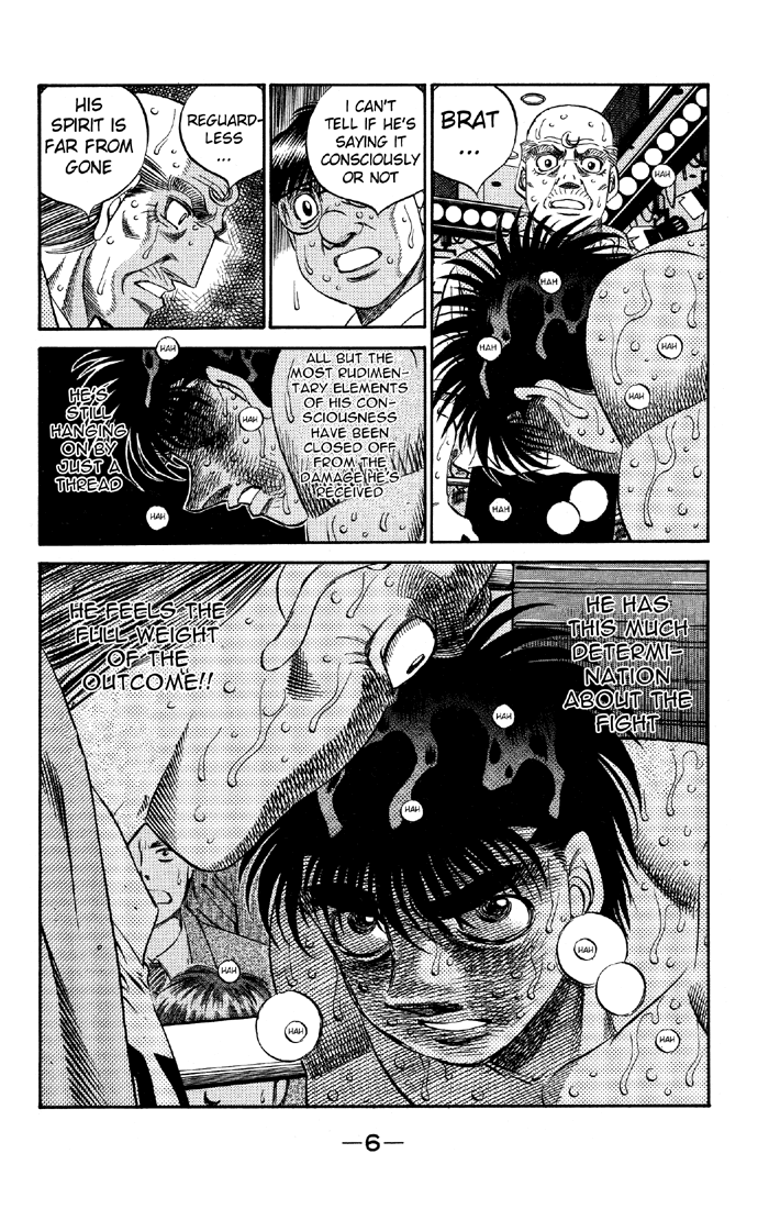 Hajime no Ippo Chapter 493 - Page 6