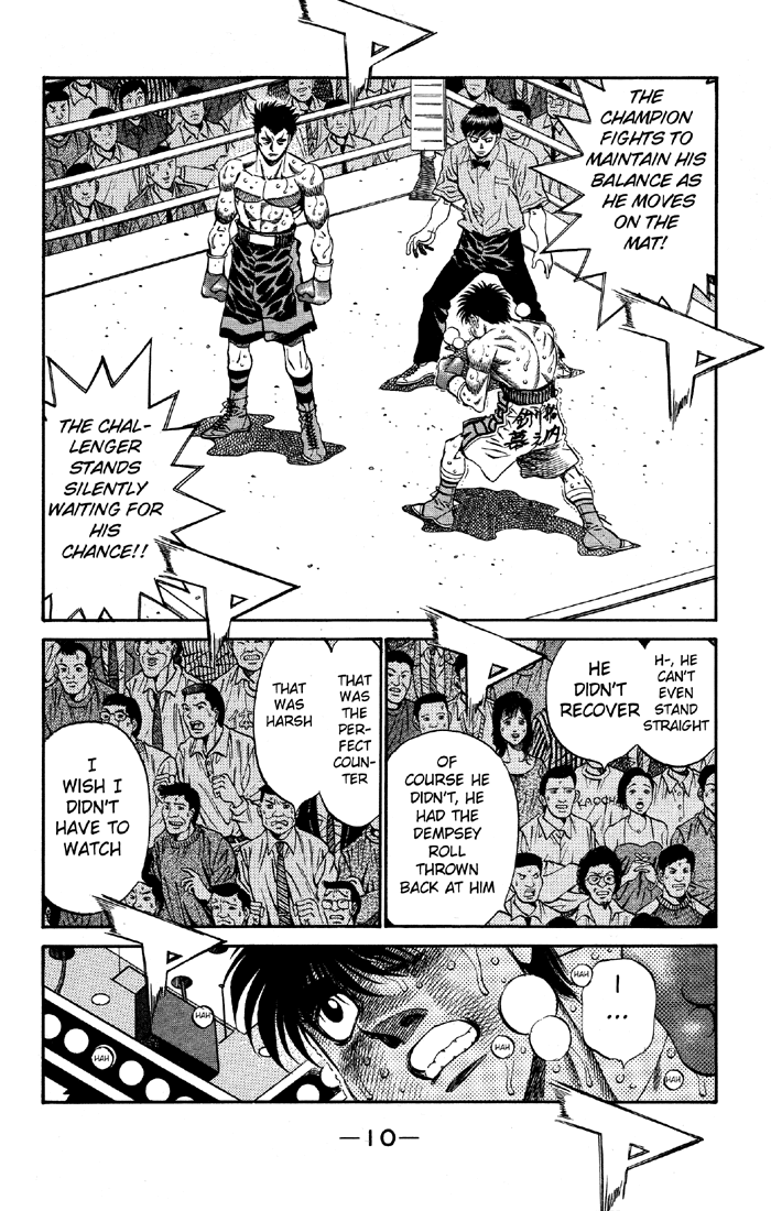 Hajime no Ippo Chapter 493 - Page 10