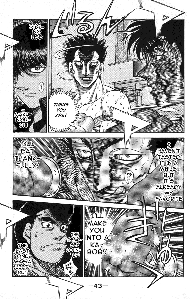 Hajime no Ippo Chapter 495 - Page 4