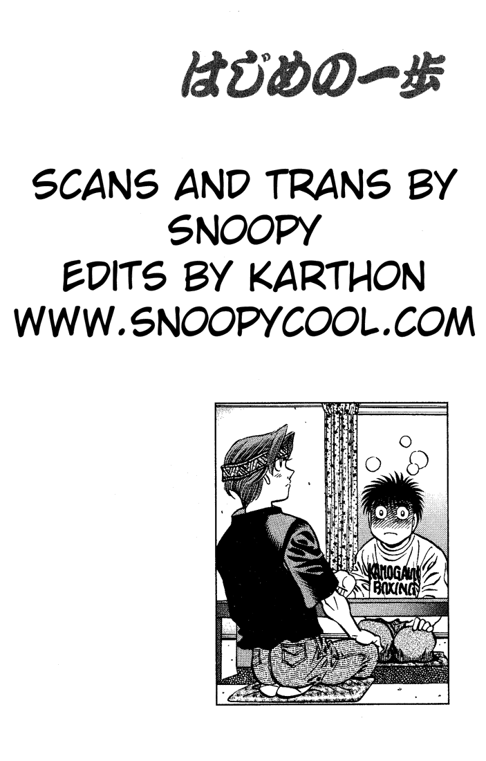 Hajime no Ippo Chapter 509 - Page 20
